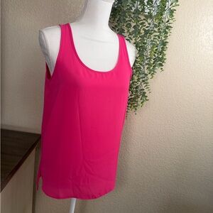 Papaya Hot Pink Tank Top